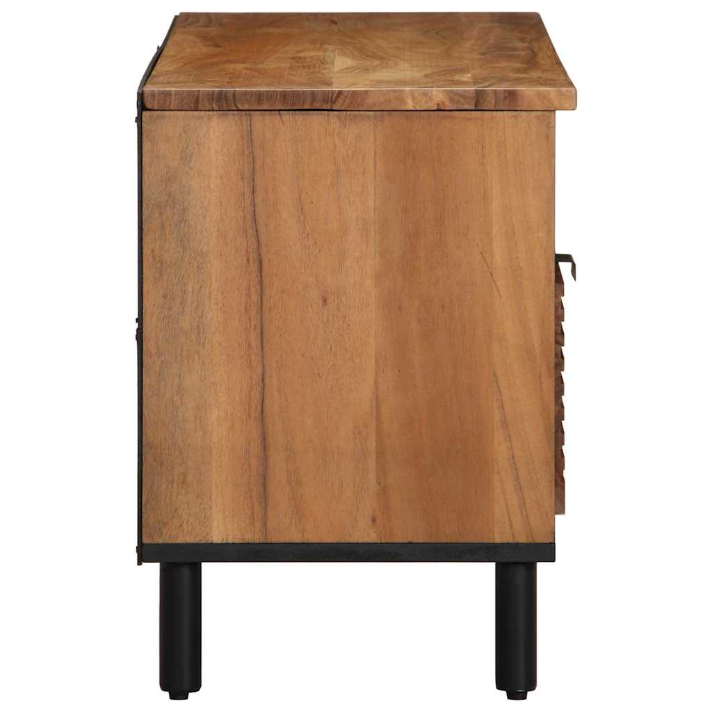 UnitÃ  TV Legno di Acacia Massello 100 x 33,5 x 46 cm