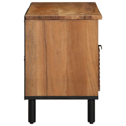 UnitÃ  TV Legno di Acacia Massello 100 x 33,5 x 46 cm