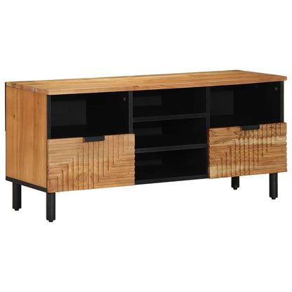 UnitÃ  TV Legno di Acacia Massello 100 x 33,5 x 46 cm