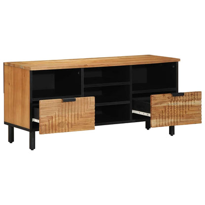 UnitÃ  TV Legno di Acacia Massello 100 x 33,5 x 46 cm