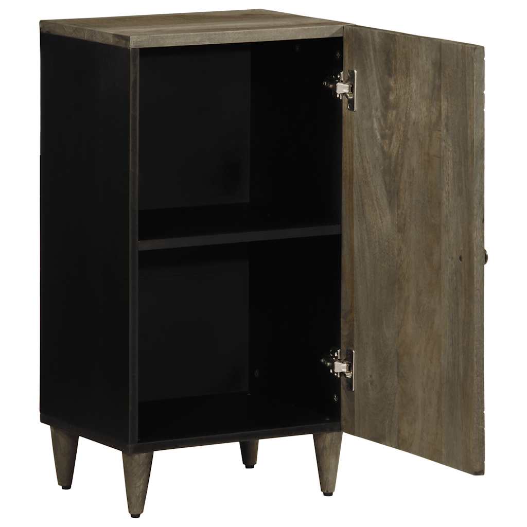 Credenza 40x33x75 cm in Legno Massello di Mango