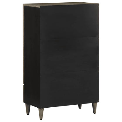 Credenza 60x33x100 cm in Legno Massello di Mango