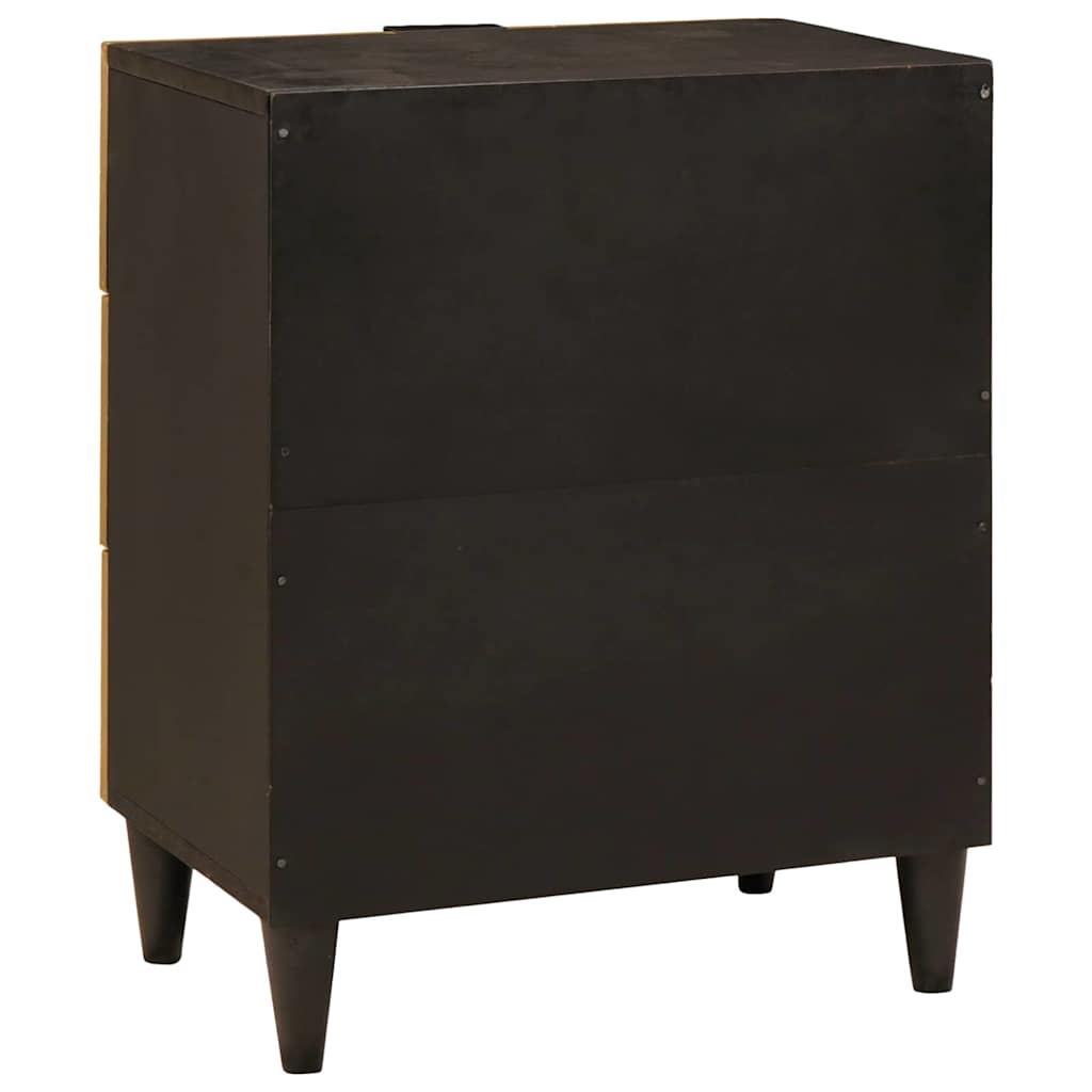 Comodino con cassetto 50 x 33 x 62 cm Legno di mango massello