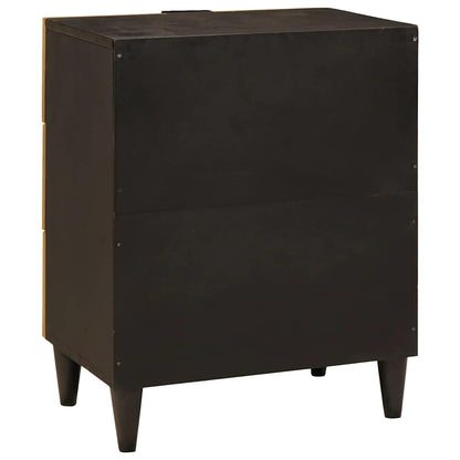 Comodino con cassetto 50 x 33 x 62 cm Legno di mango massello