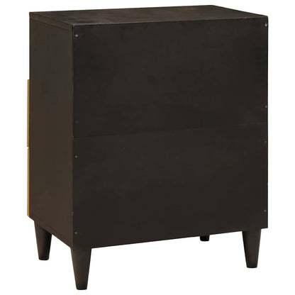 Comodino con cassetto 50 x 33 x 62 cm Legno di mango massello