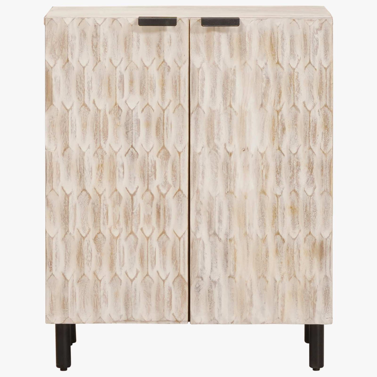 Credenza Finitura Bianco Lavato 60 x 33 x 75 cm