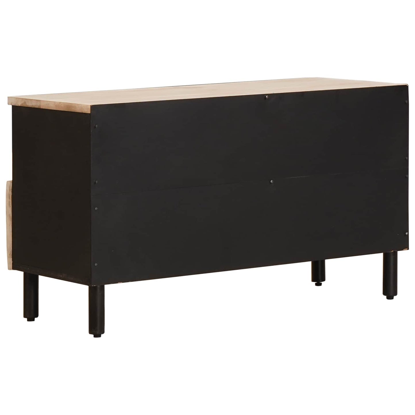 Mobile TV con cassetto Finitura Bianco Lavato 80 x 33 x 46 cm