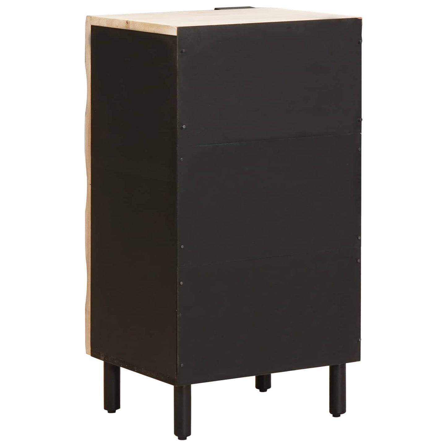 Credenza con cassetto Finitura Bianco Lavato 40 x 33 x 75 cm