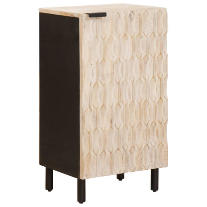 Credenza con porta Finitura Bianco Lavato 40 x 33 x 75 cm