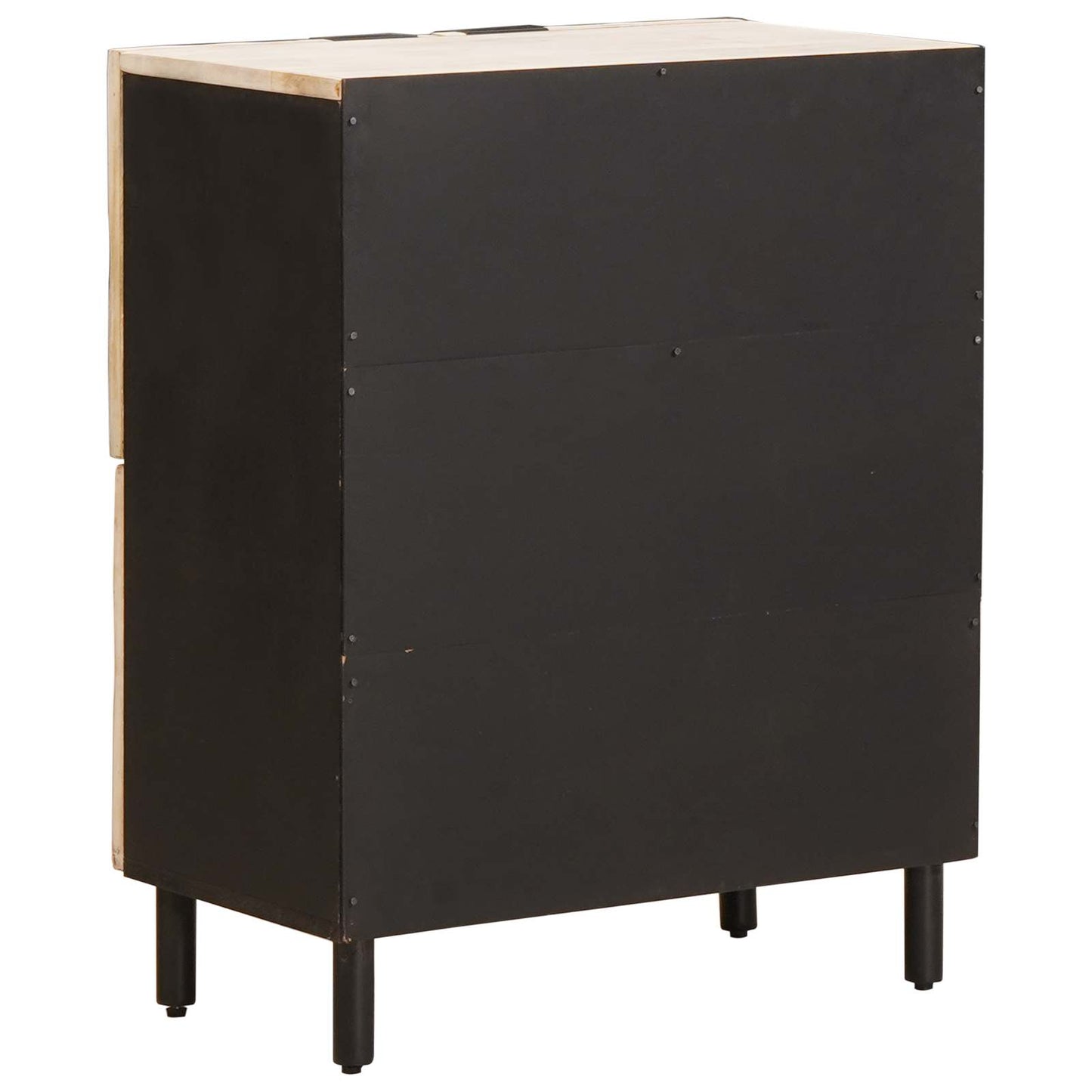 Credenza con porta Finitura Bianco Lavato 60 x 33 x 75 cm