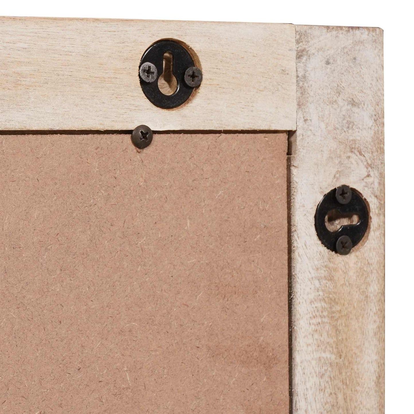 Specchio da bagno Finitura Bianco Lavato 50 x 70 x 2,5 cm