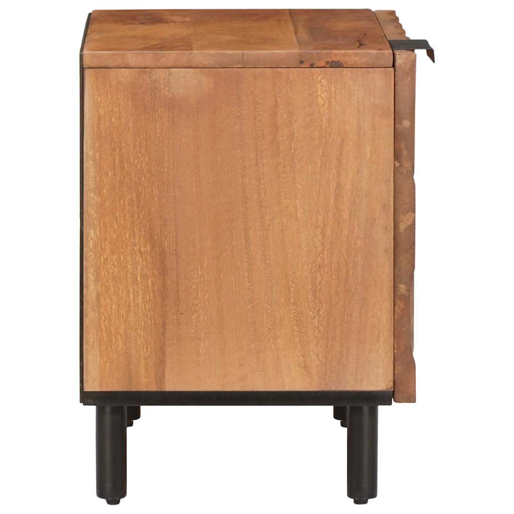 Armadio da Notte 2 pcs Marrone 40 x 33 x 46 cm