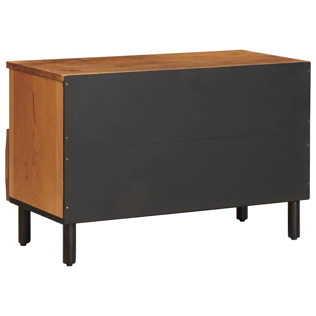 Mobile TV con cassetto Finitura Marrone Acacia 70 x 33 x 46 cm