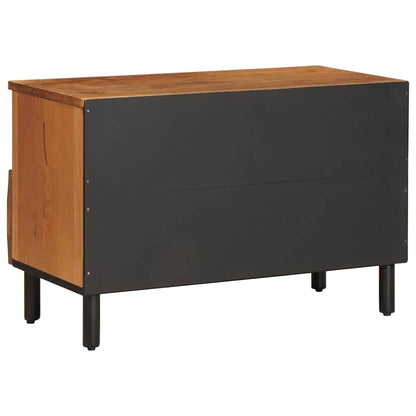 Mobile TV con cassetto Finitura Marrone Acacia 70 x 33 x 46 cm