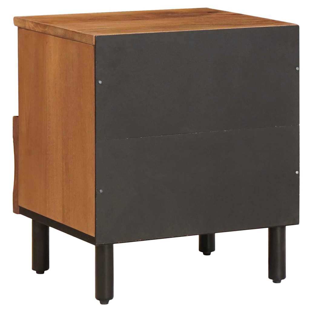 Armadio da Notte con cassetto Marrone 40 x 33 x 46 cm