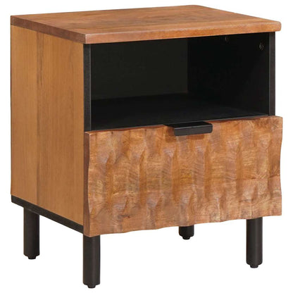 Armadio da Notte con cassetto 2 pcs Marrone 40 x 33 x 46 cm