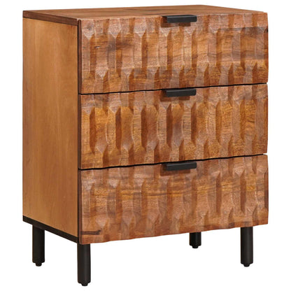 Armadio da Notte con cassetto Marrone 50 x 33 x 62 cm