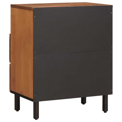Armadio da Notte con cassetto Marrone 50 x 33 x 62 cm