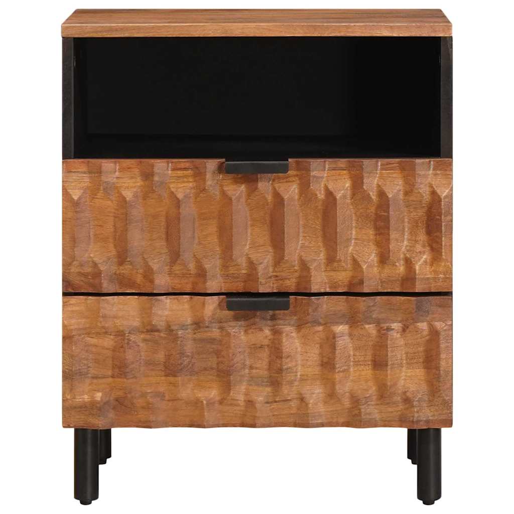Armadio da Notte con cassetto Marrone 50 x 33 x 62 cm