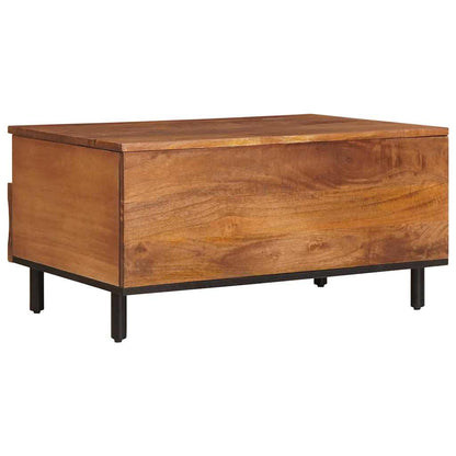 Tavolino da salotto con cassetto Marrone 80 x 54 x 40 cm