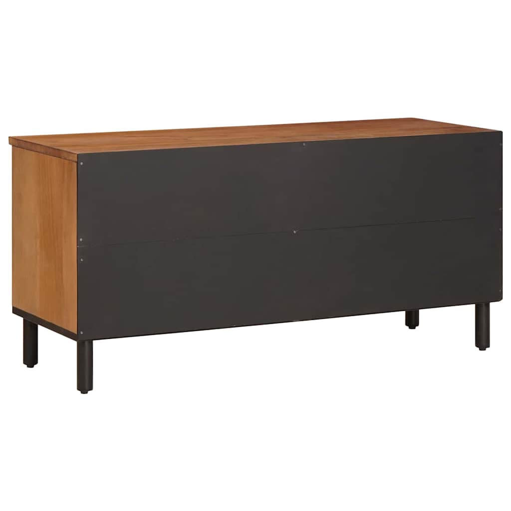Mobile TV con cassetto Finitura Marrone Acacia 100 x 33 x 46 cm