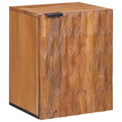 Mobile Appeso da Bagno con lo scaffale Marrone 38 x 33 x 48 cm