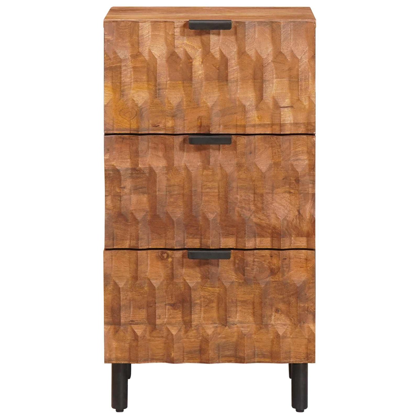 Credenza con cassetto Finitura Marrone Acacia 40 x 33 x 75 cm