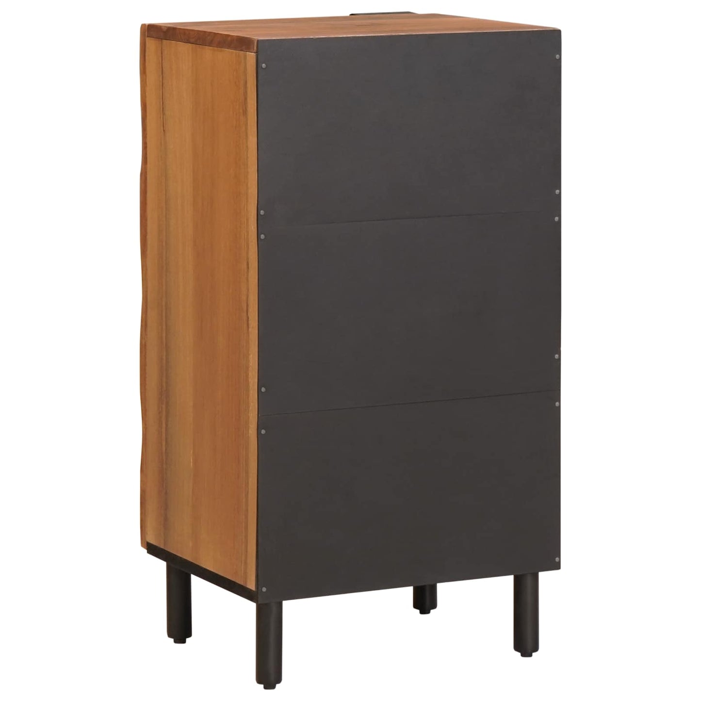Credenza con porta Finitura Marrone Acacia 40 x 33 x 75 cm