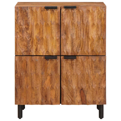 Credenza con porta Finitura Marrone Acacia 60 x 33 x 75 cm