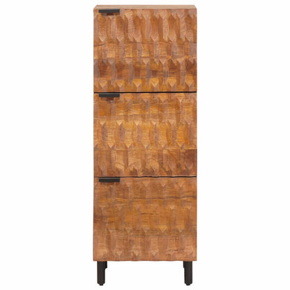 Credenza con porta Finitura Marrone Acacia 40 x 33 x 110 cm