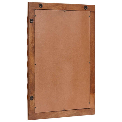 Specchio da bagno Finitura Marrone Acacia 50 x 70 x 2,5 cm