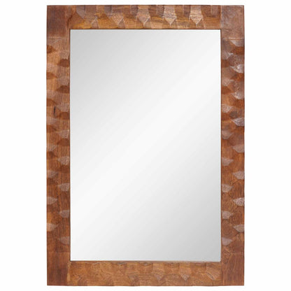 Specchio da bagno Finitura Marrone Acacia 50 x 70 x 2,5 cm