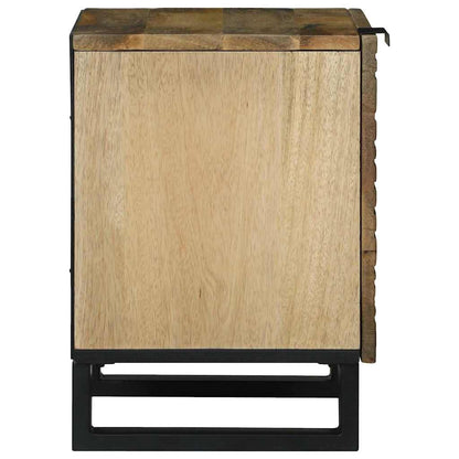 Armadio da Notte 2 pcs Marrone 40 x 33 x 46 cm