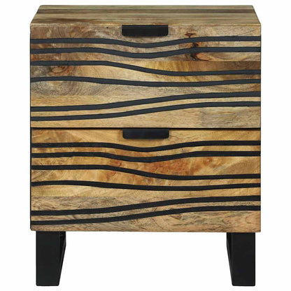 Armadio da Notte con cassetto Marrone 40 x 33 x 46 cm