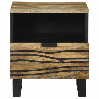Armadio da Notte con cassetto Marrone 40 x 33 x 46 cm