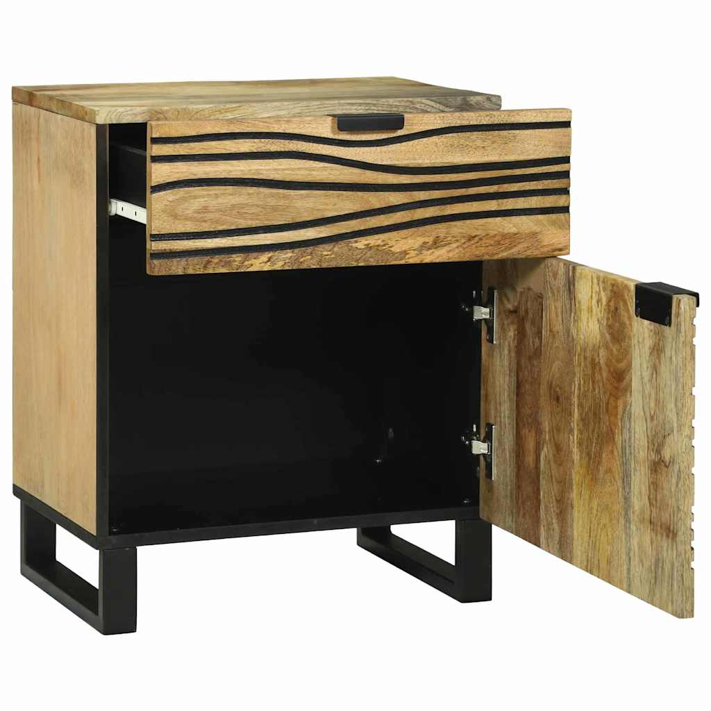 Armadio da Notte con cassetto Marrone 50 x 33 x 60 cm