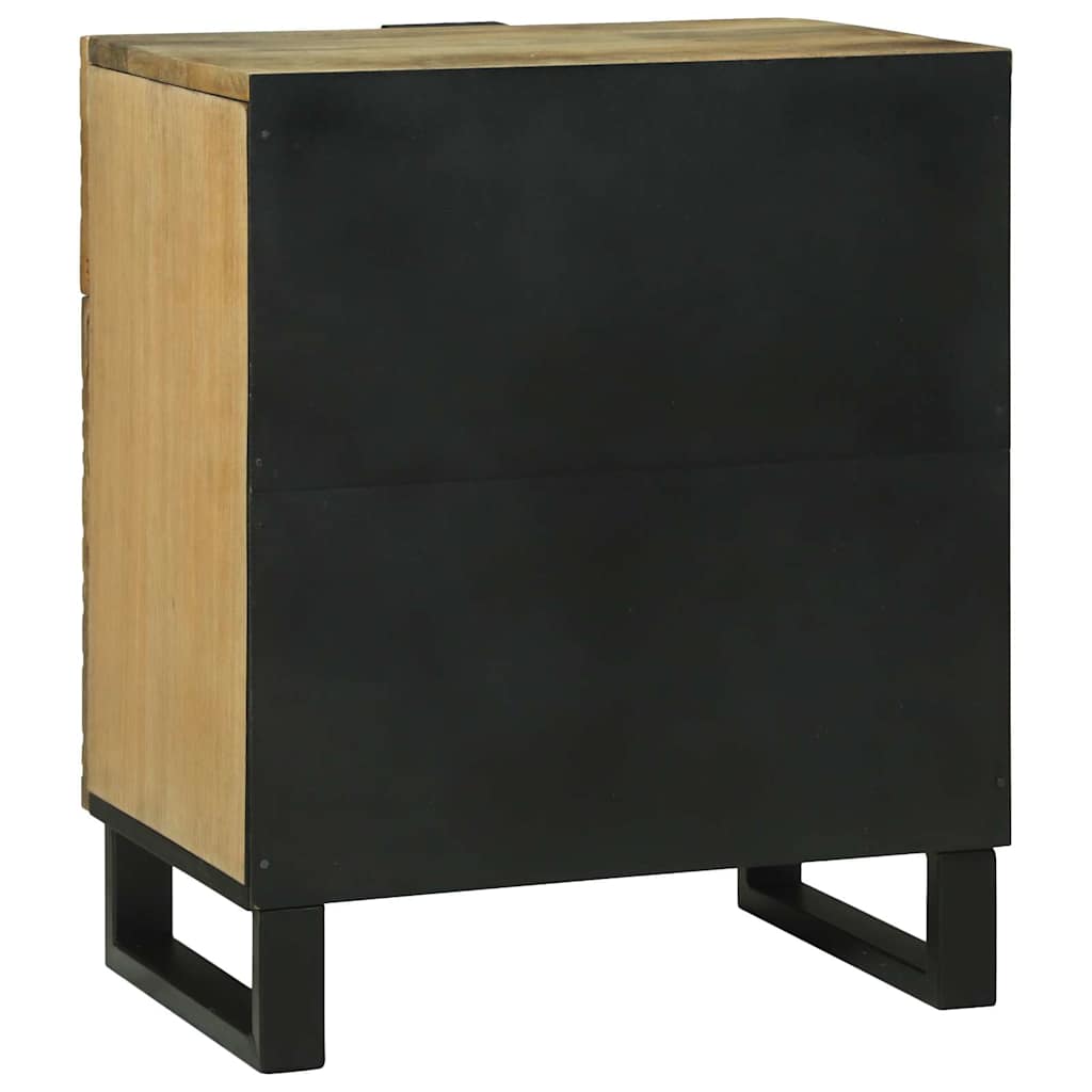 Armadio da Notte con cassetto Marrone 50 x 33 x 60 cm