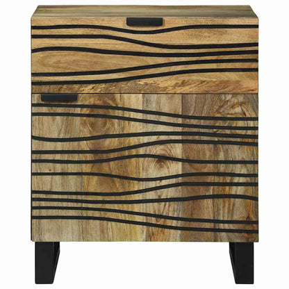 Armadio da Notte con cassetto Marrone 50 x 33 x 60 cm