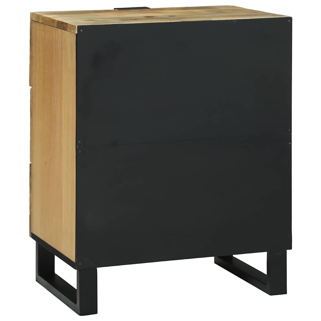 Armadio da Notte con cassetto Marrone 50 x 33 x 62 cm
