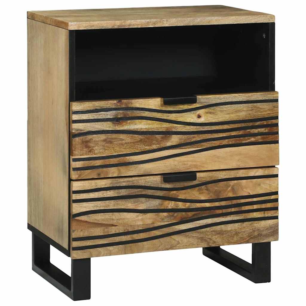 Armadio da Notte con cassetto Marrone 50 x 33 x 62 cm
