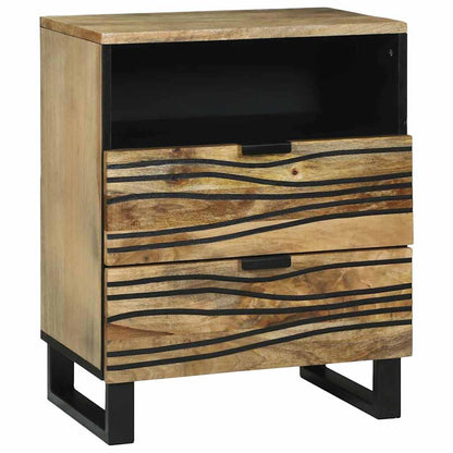 Armadio da Notte con cassetto Marrone 50 x 33 x 62 cm