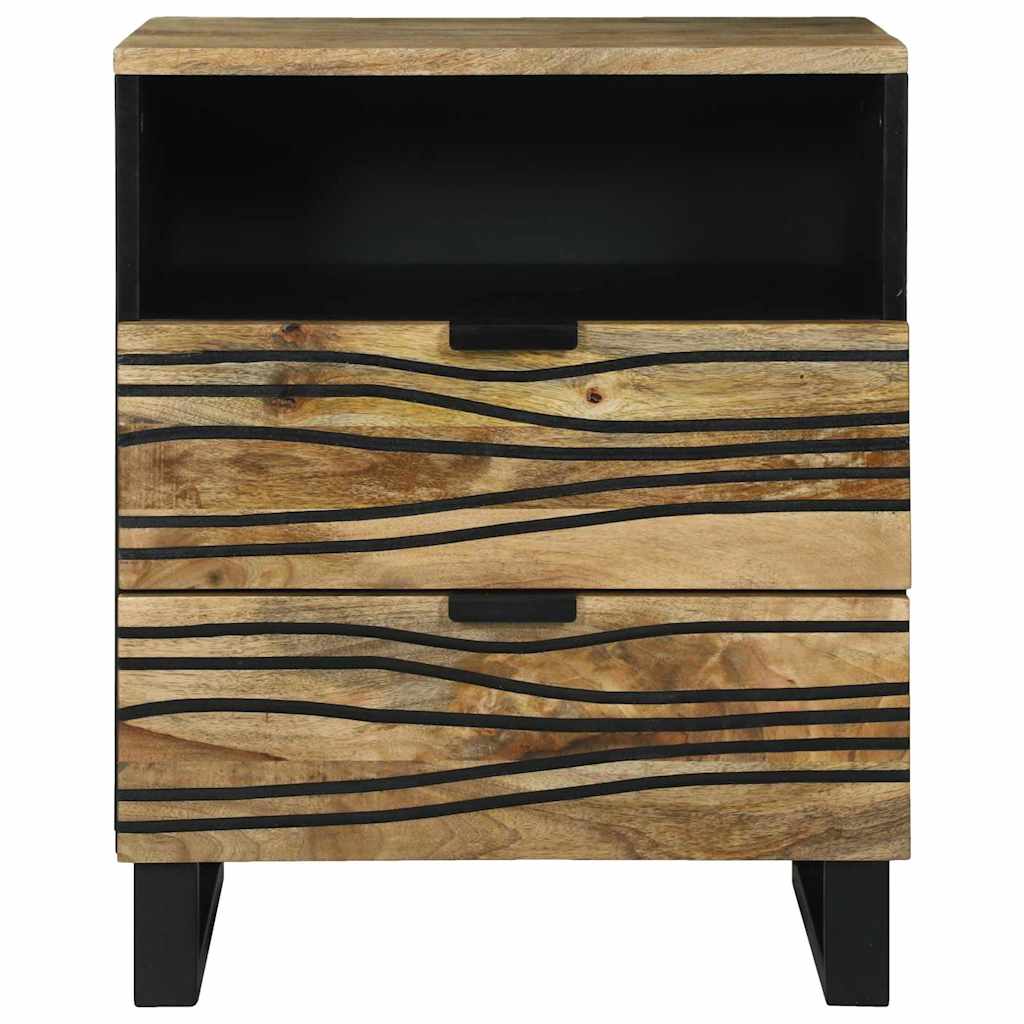 Armadio da Notte con cassetto Marrone 50 x 33 x 62 cm