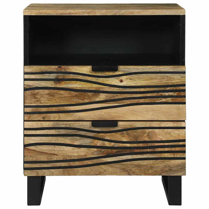 Armadio da Notte con cassetto Marrone 50 x 33 x 62 cm