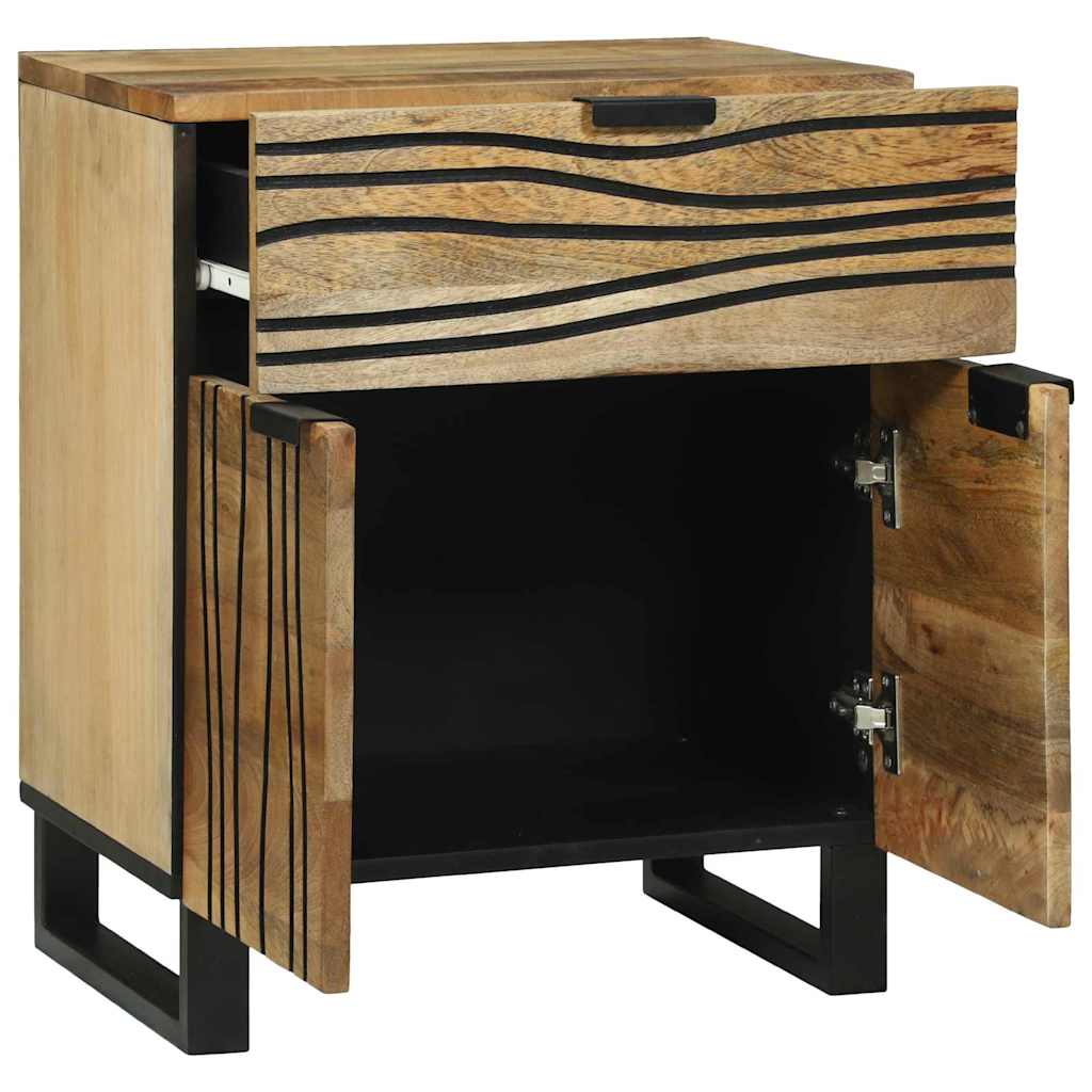 Armadio da Notte con cassetto Marrone 50 x 33 x 60 cm