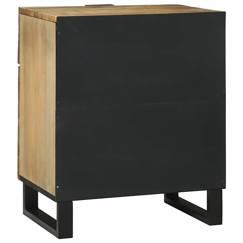 Armadio da Notte con cassetto Marrone 50 x 33 x 60 cm