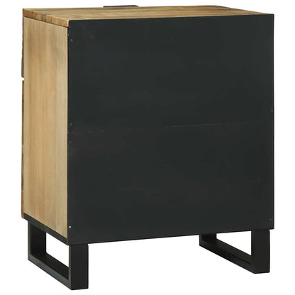 Armadio da Notte con cassetto Marrone 50 x 33 x 60 cm