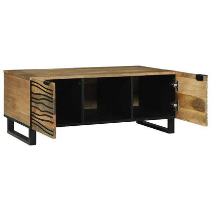 Tavolino da salotto Marrone e Nero 100 x 54 x 40 cm