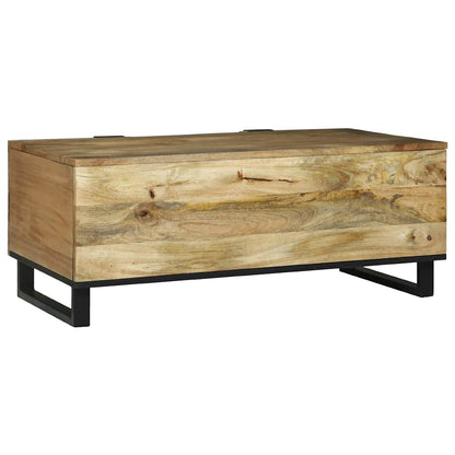 Tavolino da salotto Marrone e Nero 100 x 54 x 40 cm