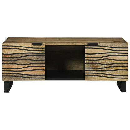 Tavolino da salotto Marrone e Nero 100 x 54 x 40 cm