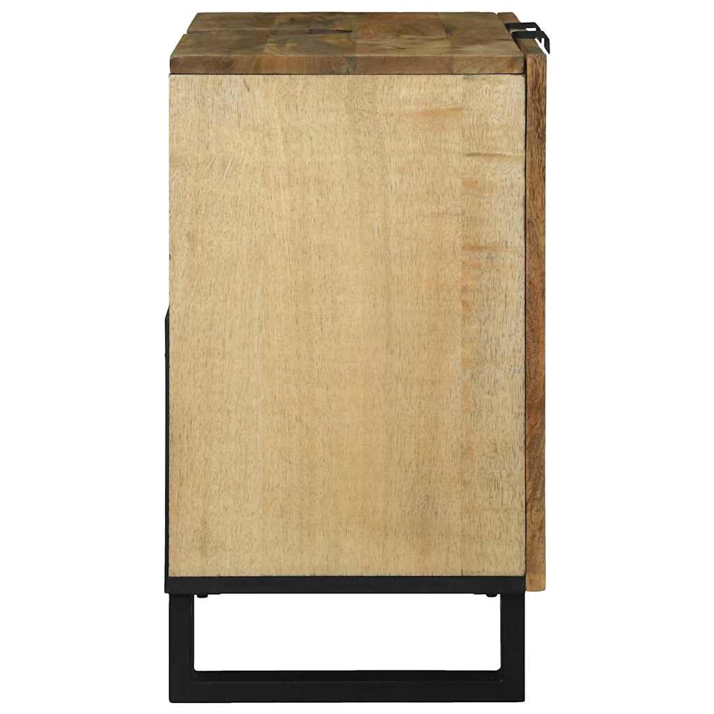 Armadio per Lavabo da Bagno con porta Marrone 62 x 33 x 58 cm